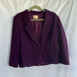 Pendleton Vintage Pure Virgin Wool Blazer Women’s size 14